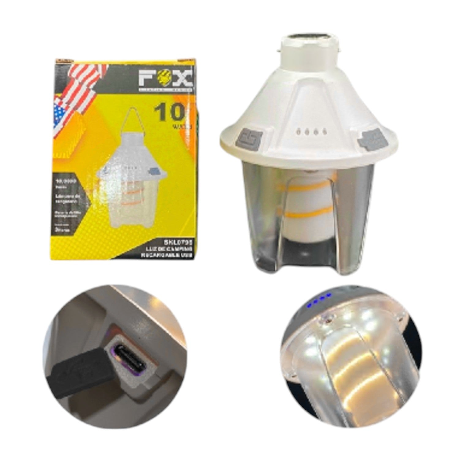 LINTERNA FOX LAMPARA PARA CAMPING LINTERNA FOX LAMPARA PARA CAMPING